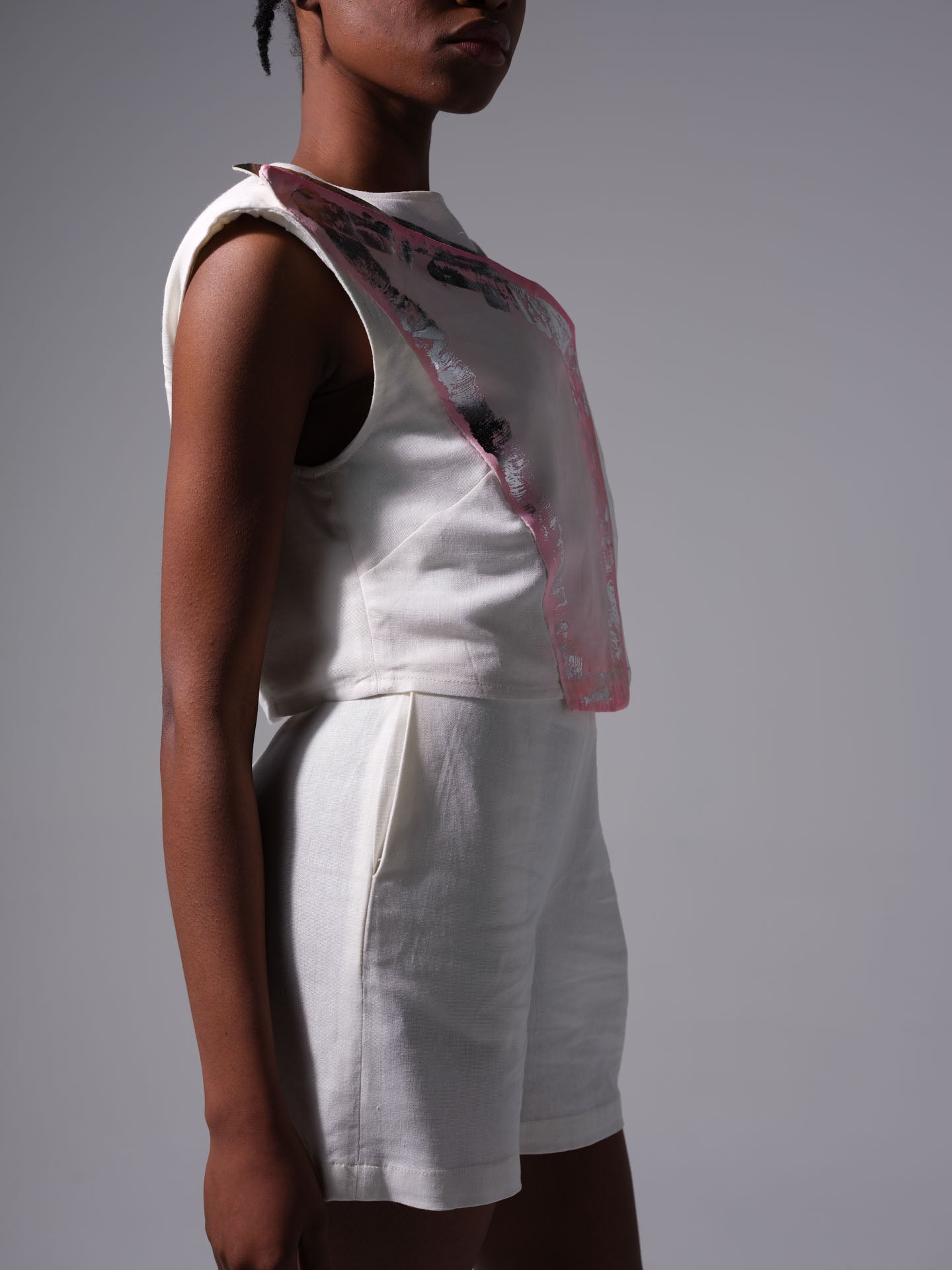Conjunto de lino - Astralis rosa