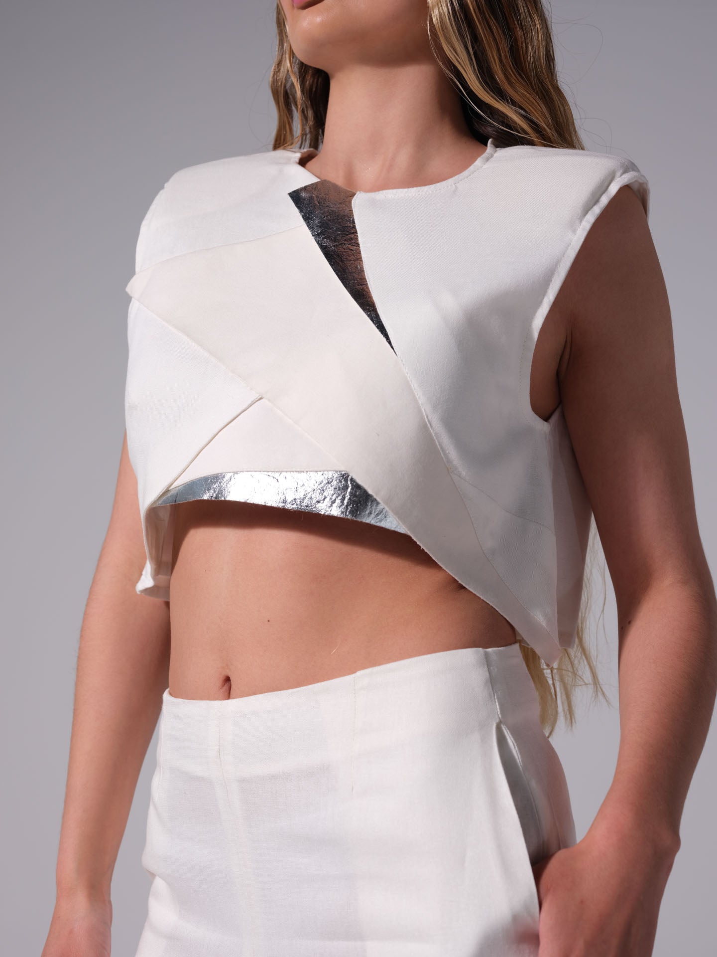 Conjunto de lino - Astralis Blanco