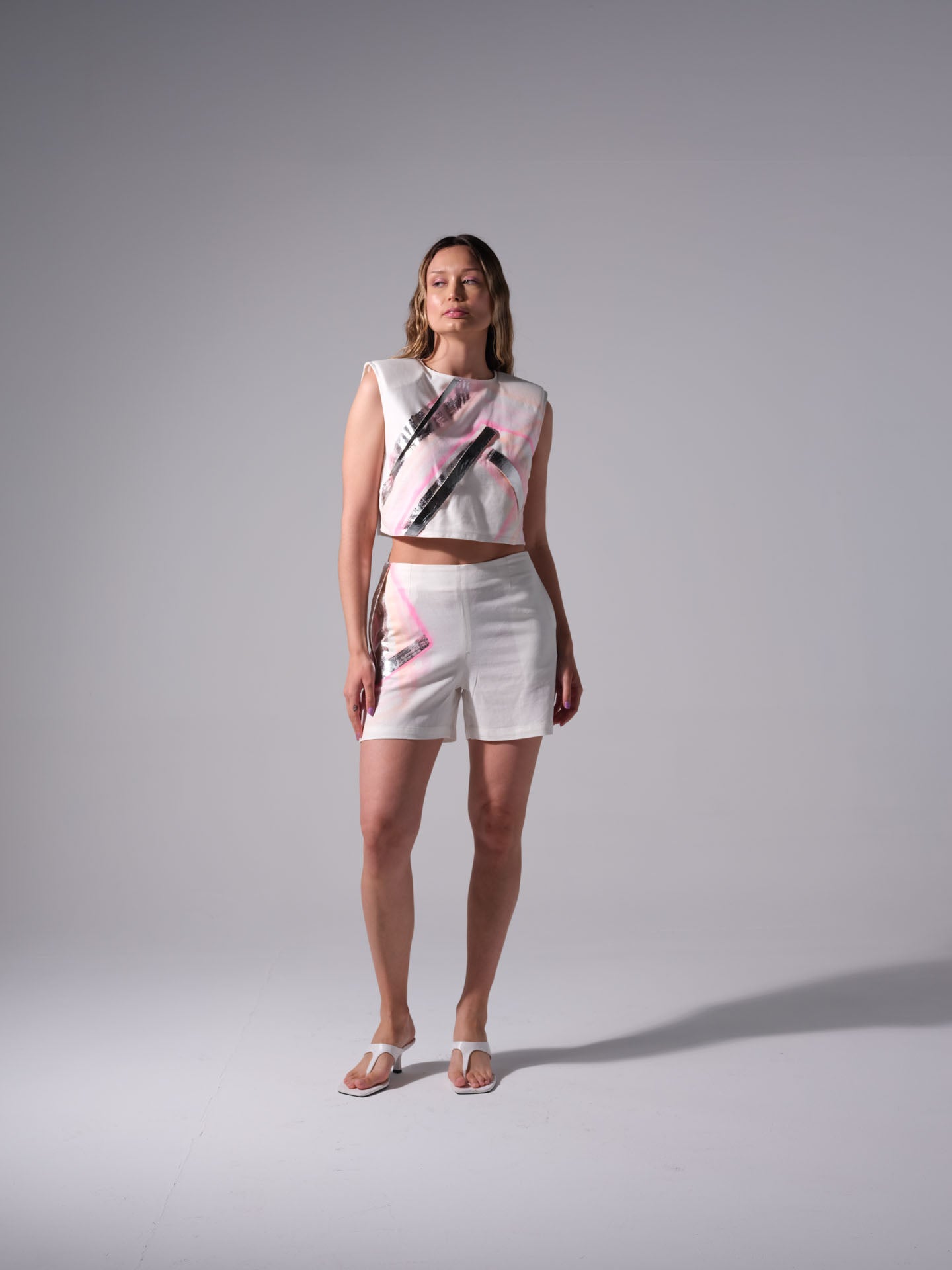 Conjunto de lino - Astralis Grid