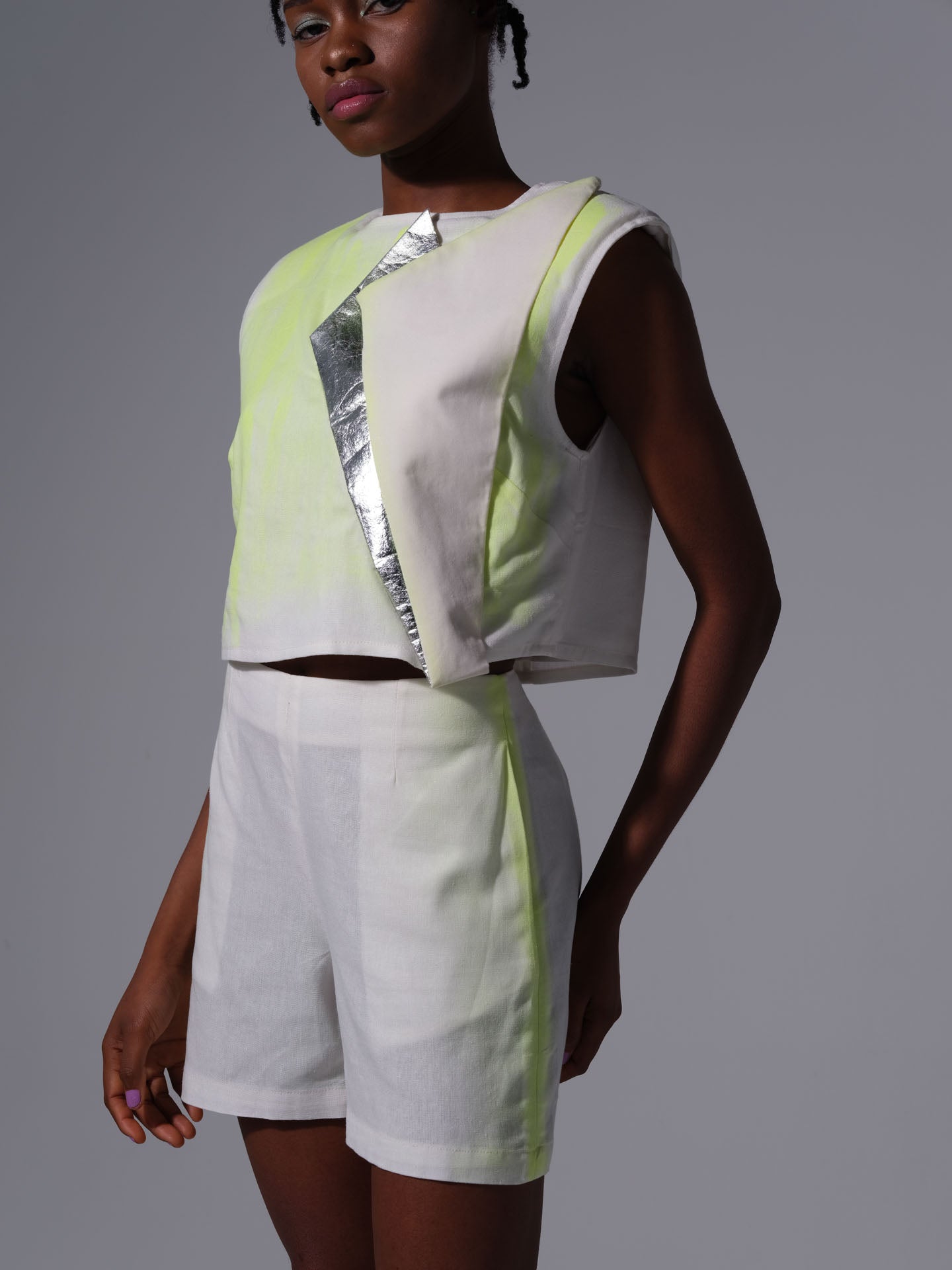 Conjunto de lino - Astralis Green