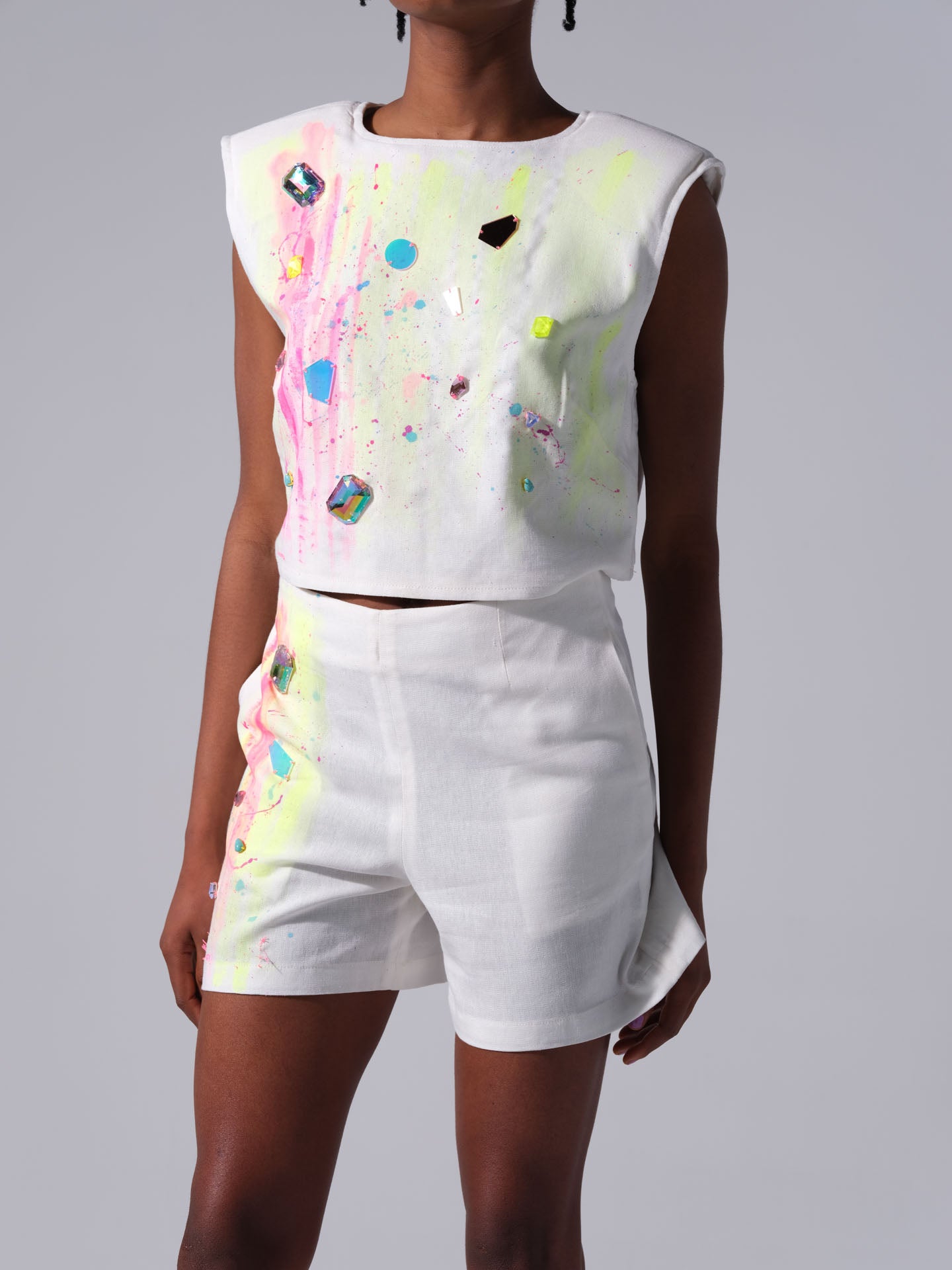 Conjunto de lino - Australis Cristals
